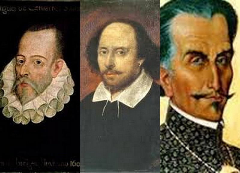 Cervantes, Shakespeare, Inca Garcilaso